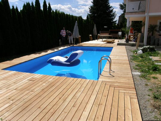 Schäden an Terrassenböden in Holz Schäden an Terrassenböden sind