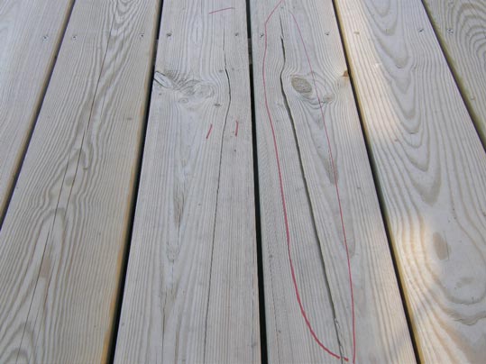Trockenrisse und Fladerrisse